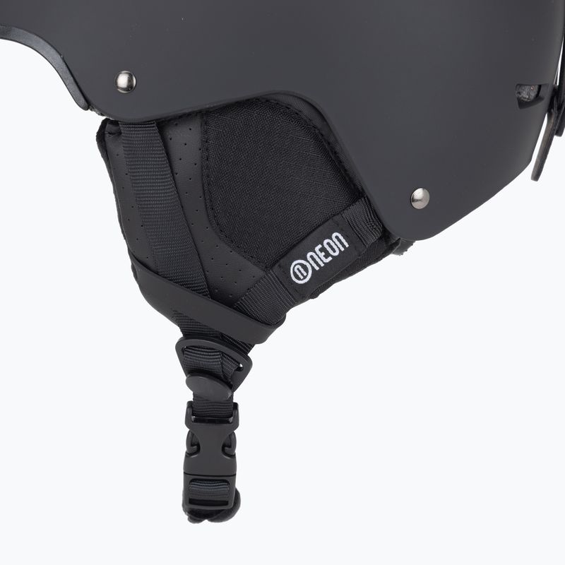 Cască de schi Neon Alpha black/white 8