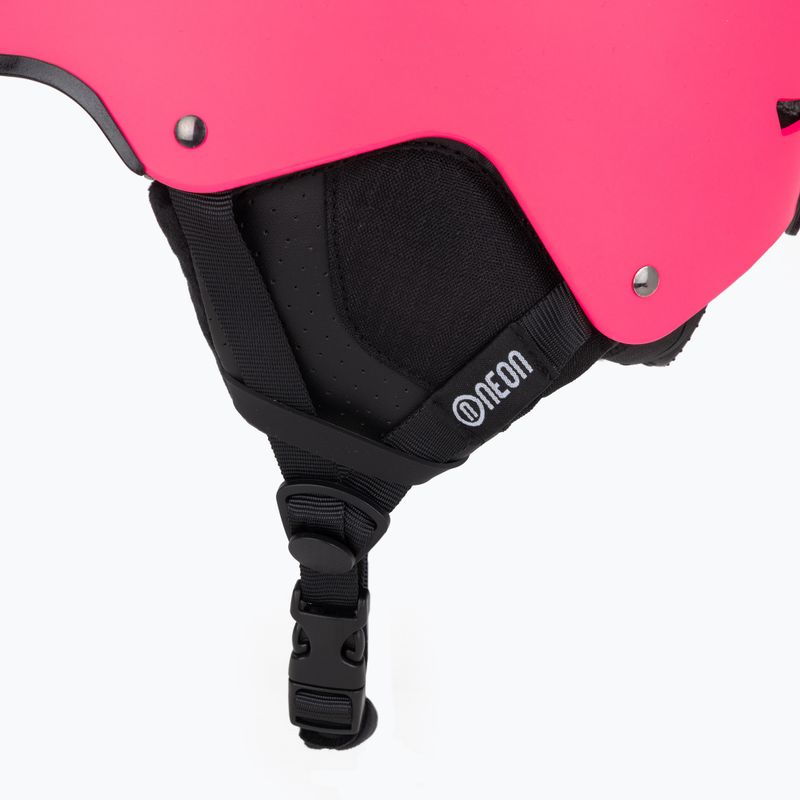 Cască de schi Neon Alpha pink/white 8