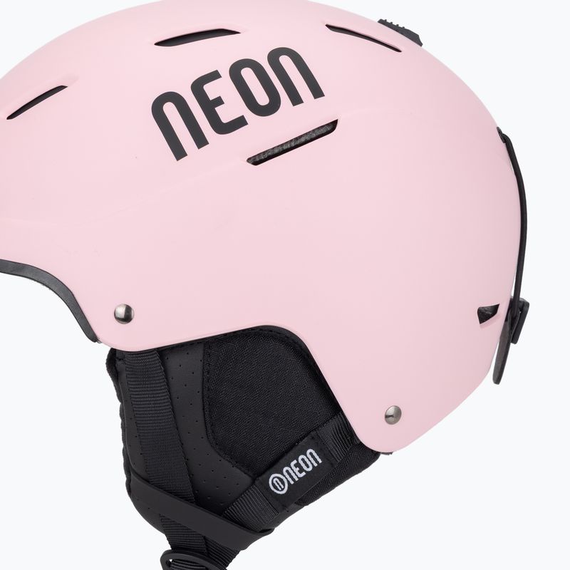 Cască de schi Neon Alpha light pink/black 7
