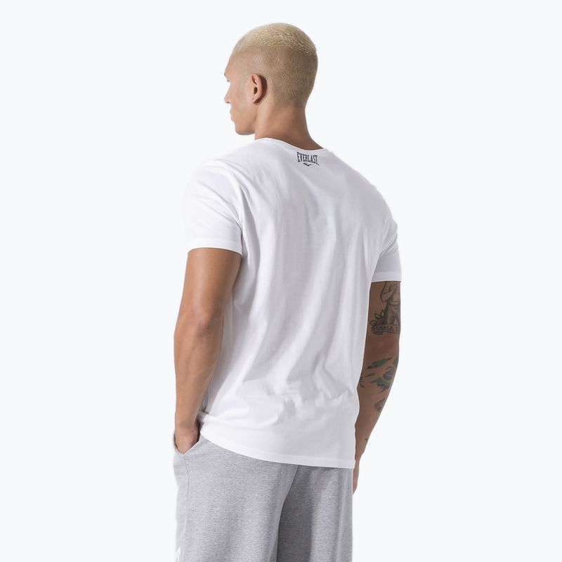 Tricou pentru bărbați Everlast Iconic Logo off white