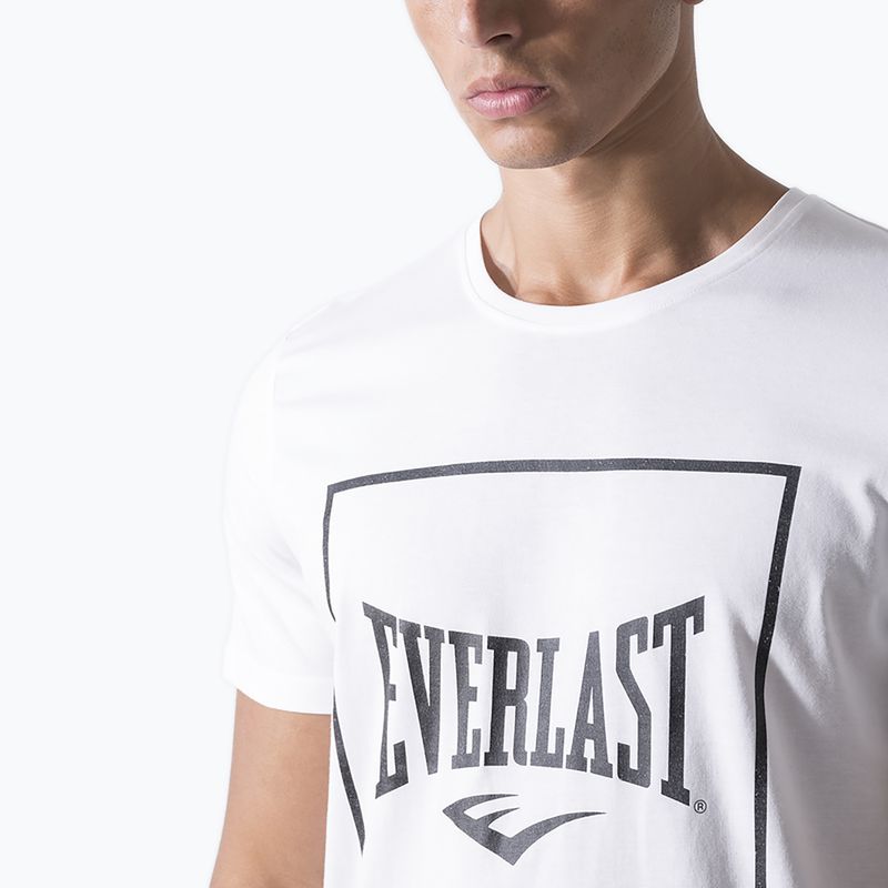 Tricou pentru bărbați Everlast Iconic Logo off white