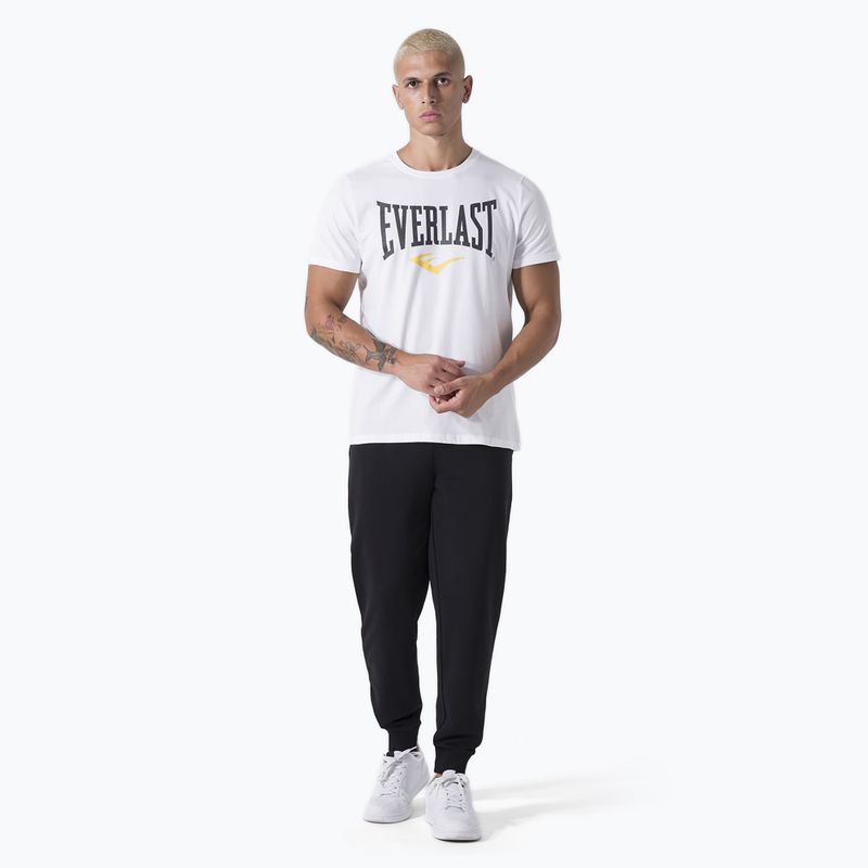 Tricou pentru bărbați Everlast Iconic Logo off white 2