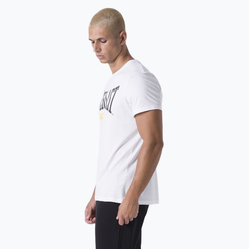 Tricou pentru bărbați Everlast Iconic Logo off white 3