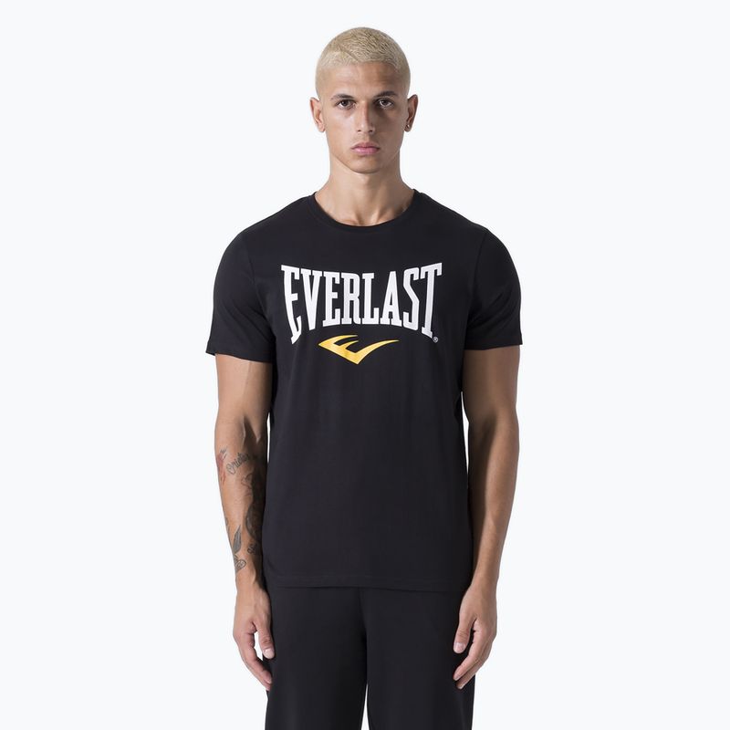 Tricou pentru bărbați  Everlast Iconic Logo black    Noutate