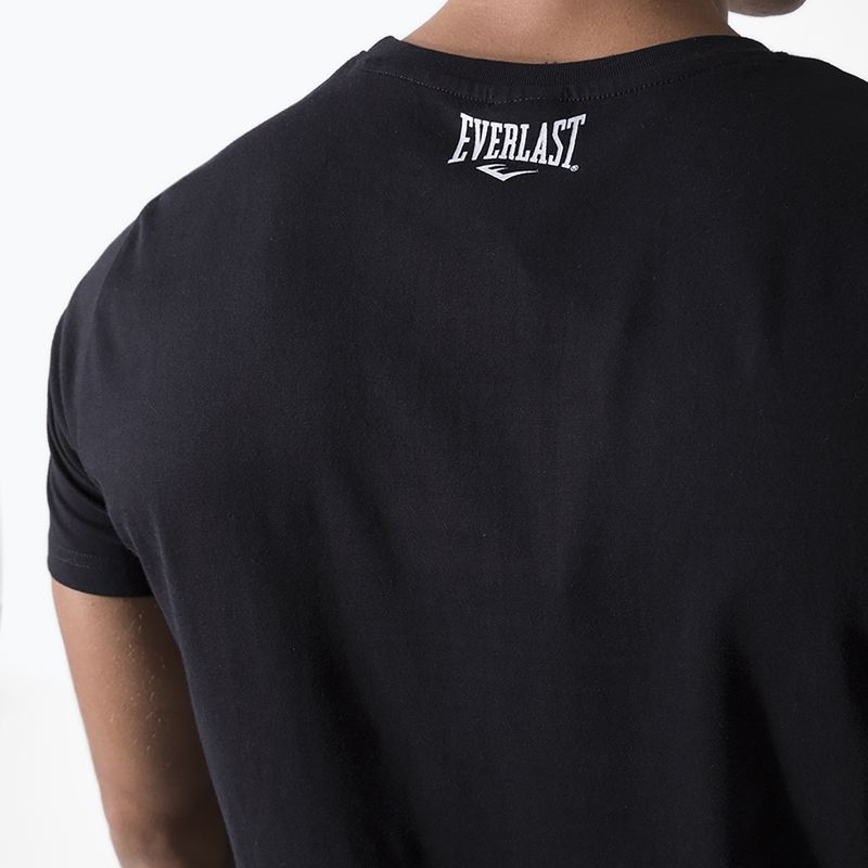 Tricou pentru bărbați  Everlast Iconic Logo black    Noutate