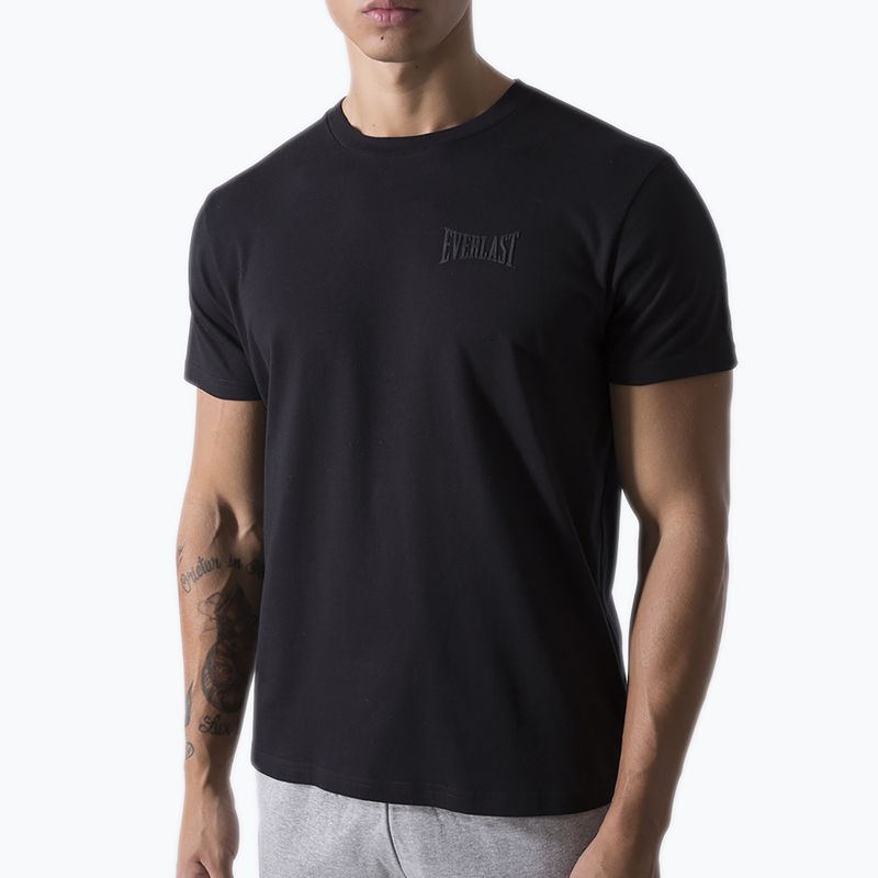 Tricou pentru bărbați  Everlast Basic in Jersey black