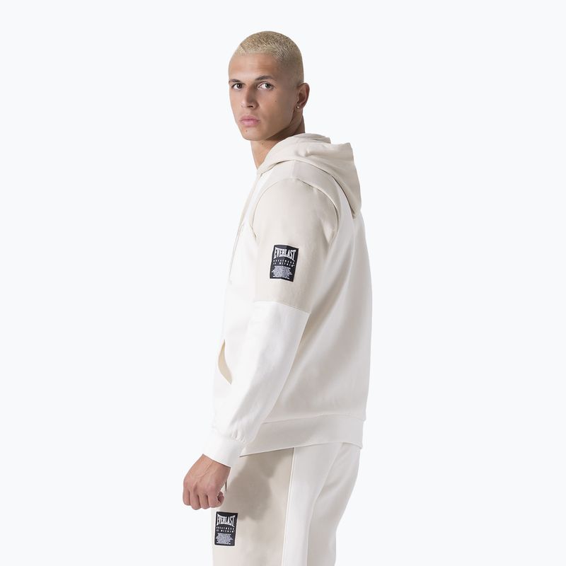 Hanorac pentru bărbați Everlast Neutrals Full Zip dusty white/light beige 3