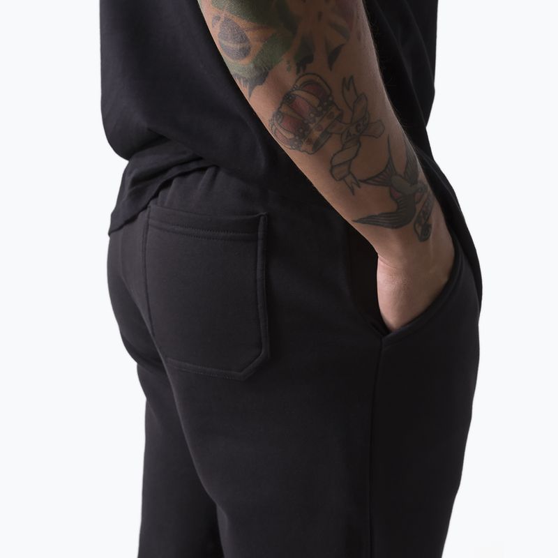 Pantaloni de antrenament pentru bărbați Everlast Neutrals black 5