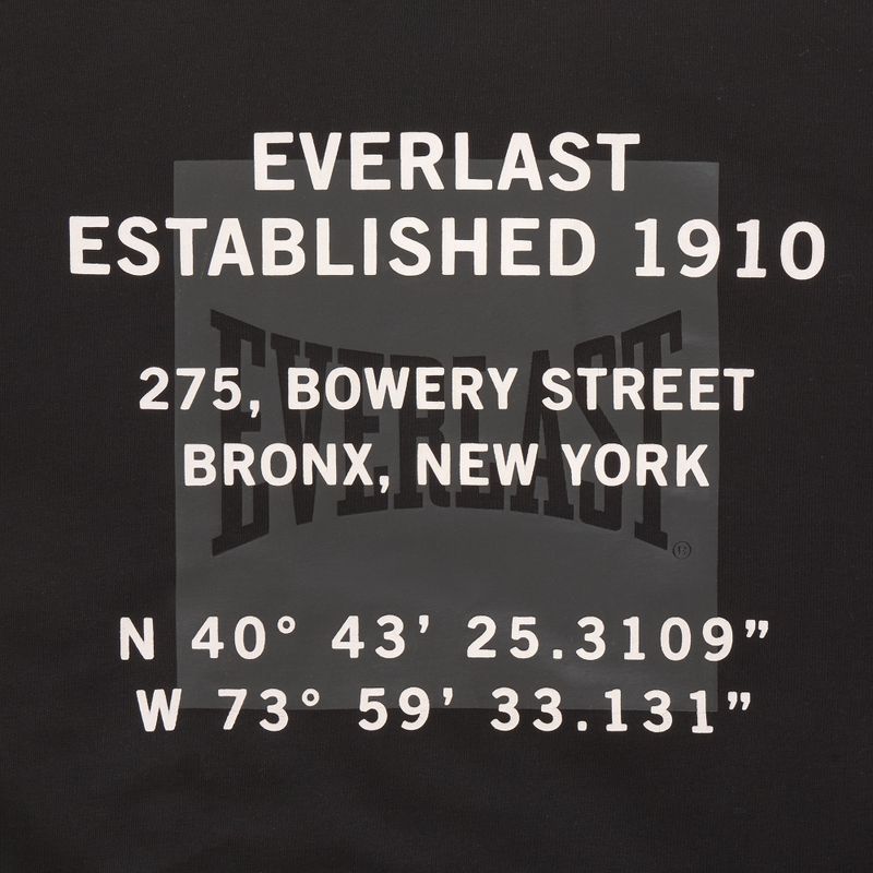 Hanorac pentru bărbați Everlast Streetwear Crewneck black/red 3