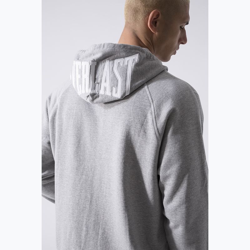 Hanorac pentru bărbați Everlast Exclusive Full Zip grey/melange 4