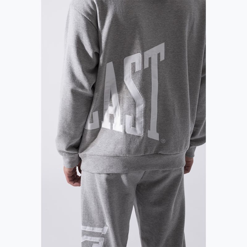 Hanorac pentru bărbați Everlast Exclusive Hoodie Logo grey/melange 5