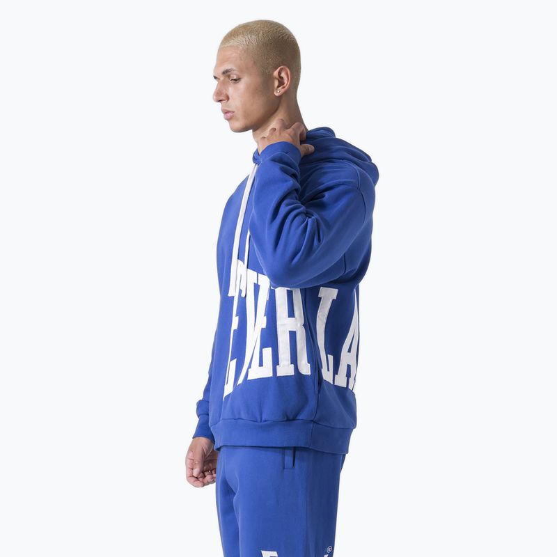 Hanorac pentru bărbați Everlast Exclusive Hoodie Logo electric blue 3