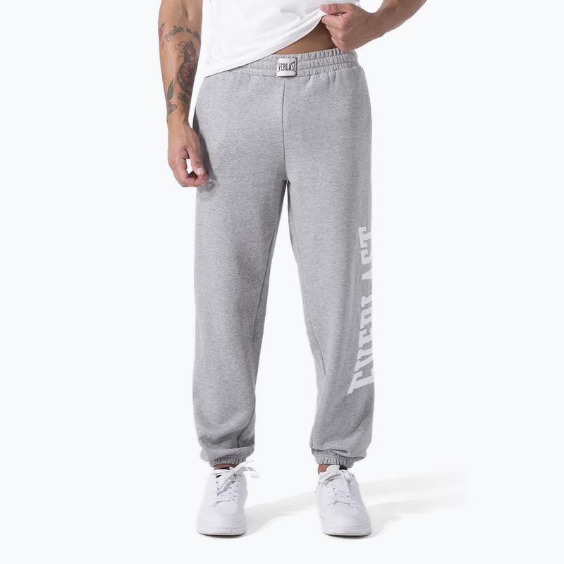 Pantaloni de antrenament pentru bărbați Everlast Exclusive grey/melange