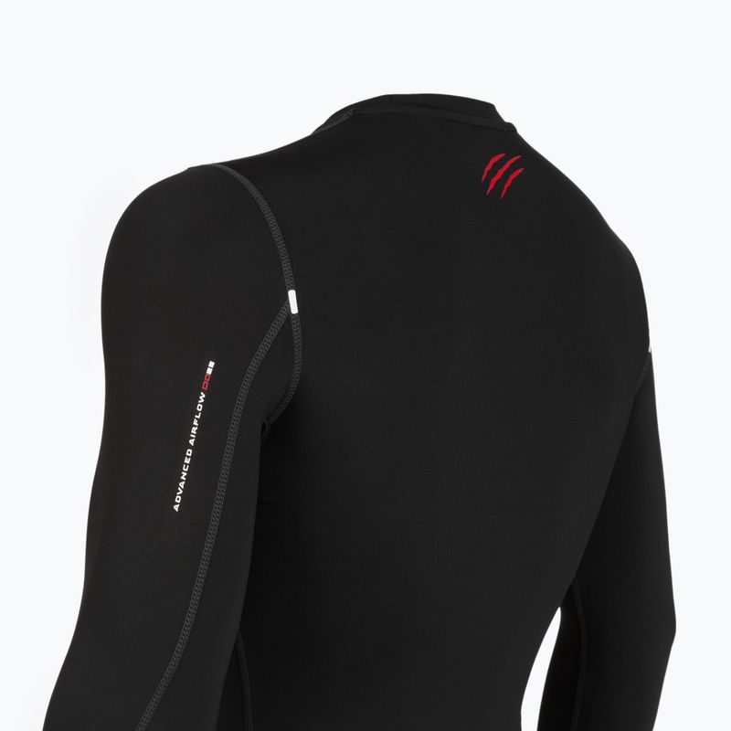 Rashguard longsleeve pentru bărbați LEONE 1947 Primal Instict black 3
