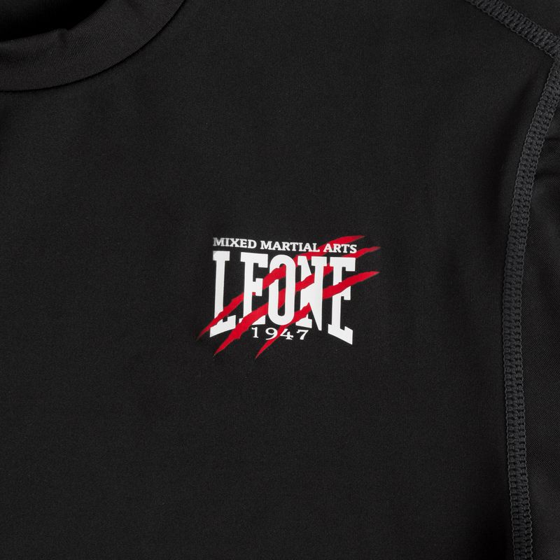 Rashguard longsleeve pentru bărbați LEONE 1947 Primal Instict black 4