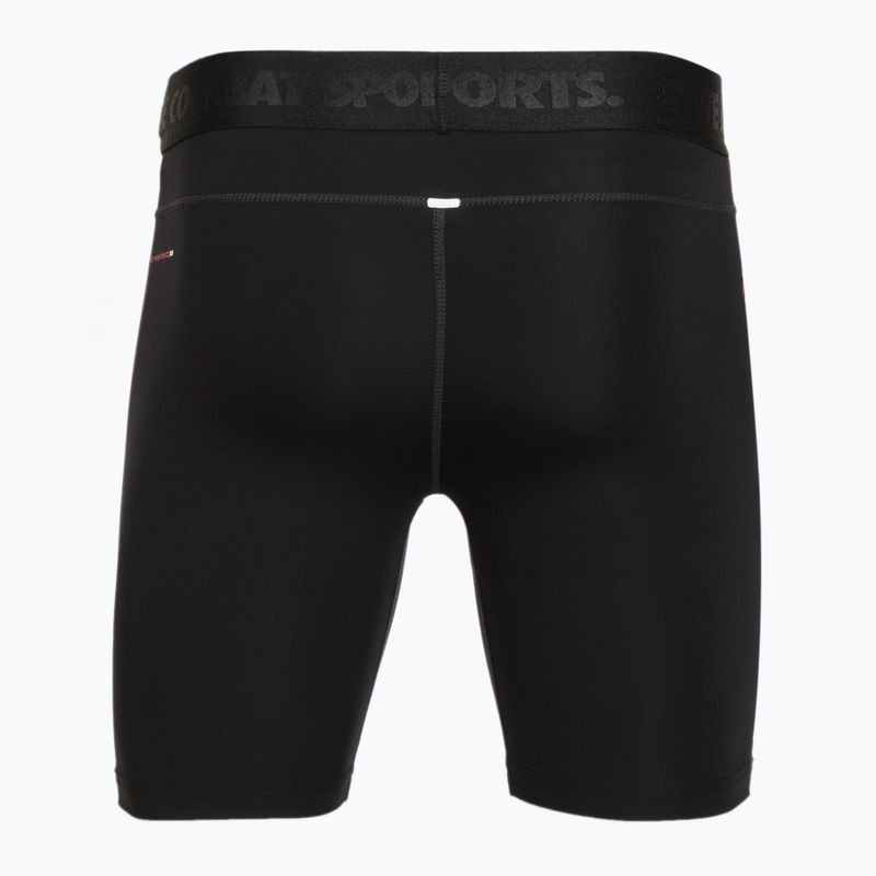 Pantaloni scurți pentru bărbați LEONE 1947 Primal Instinct Compression black 2