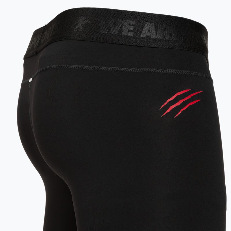 Pantaloni scurți pentru bărbați LEONE 1947 Primal Instinct Compression black 4