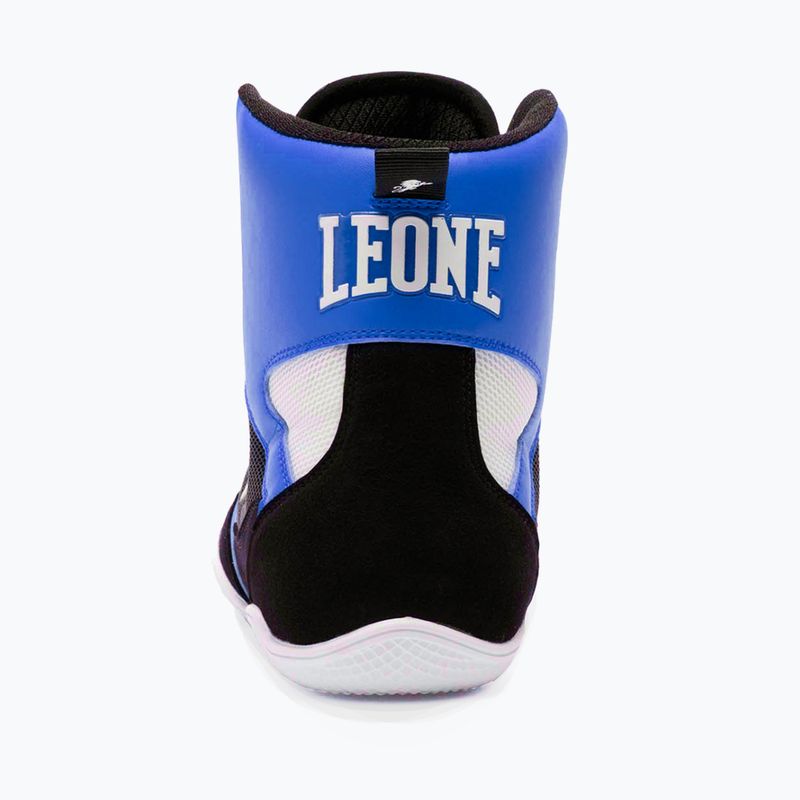 Încălțăminte de box LEONE 1947 Premium Boxing blue/pink/blue/red 4