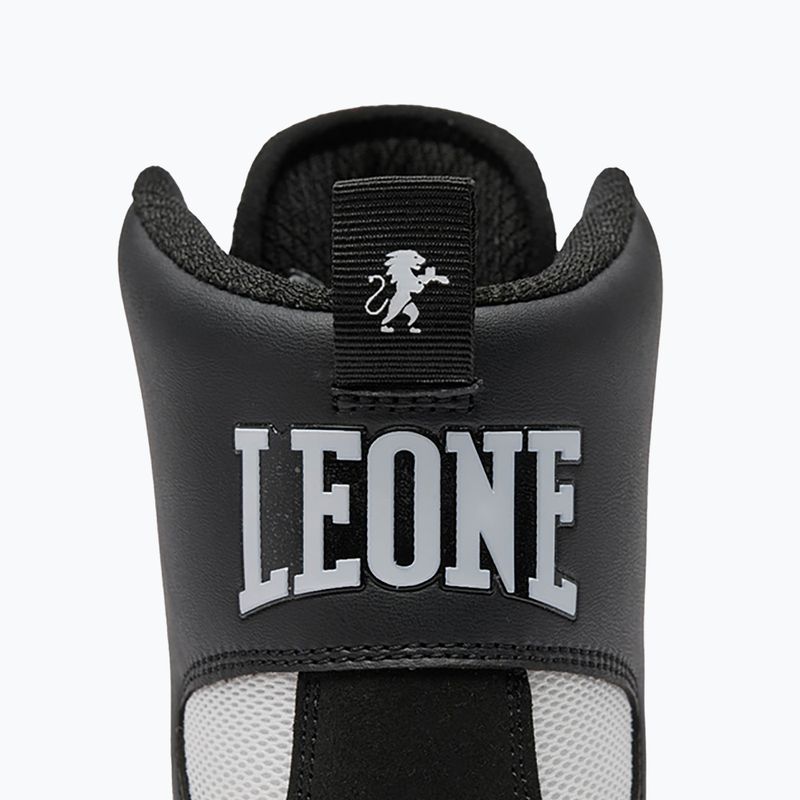 Încălțăminte de box LEONE 1947 Premium Boxing black/lime/black/lime 6