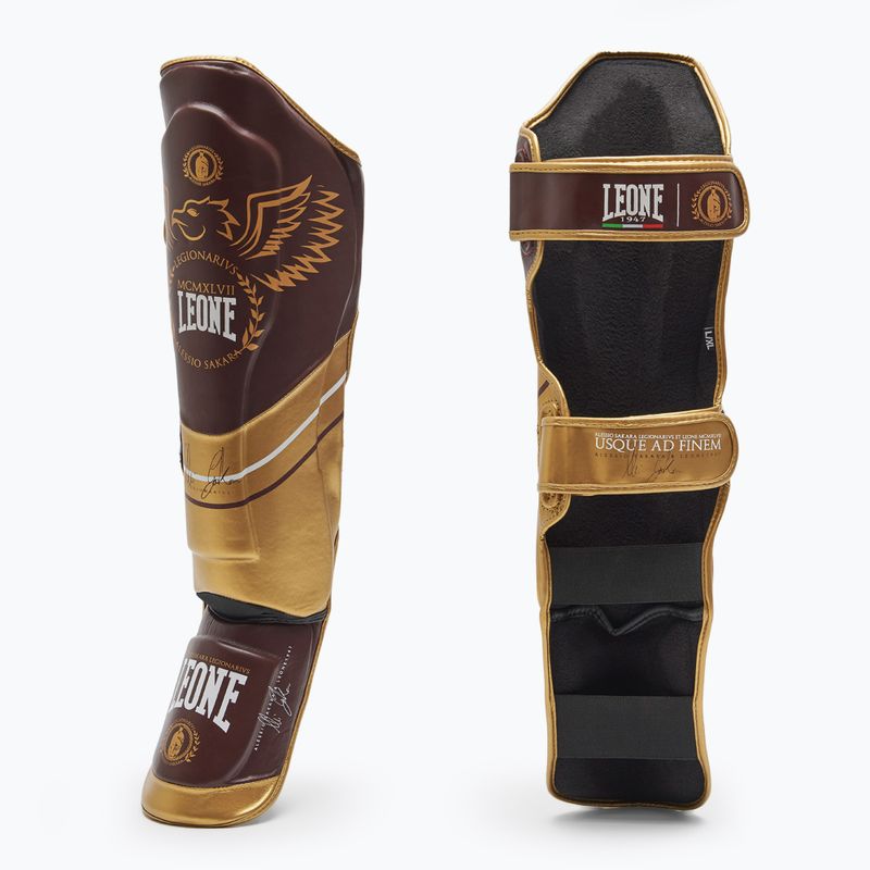 Protectori pentru tibie LEONE 1947 Legionarivs red