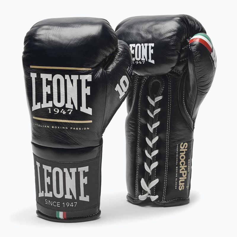 Mănuși de box LEONE 1947 Shock Plus black