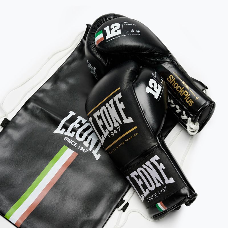 Mănuși de box LEONE 1947 Shock Plus black 11