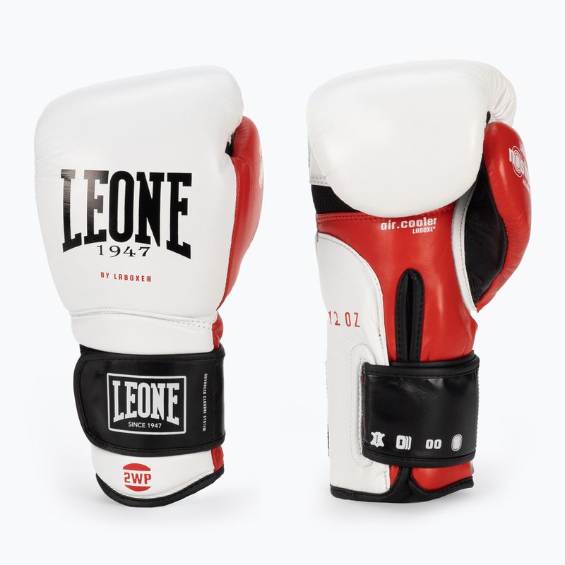 LEONE 1947 Il Tecnico N3 mănuși de box alb GN113