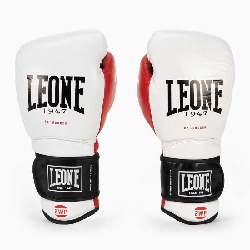 LEONE 1947 Il Tecnico N3 mănuși de box alb GN113