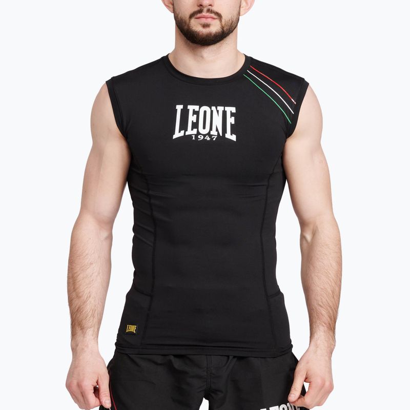 Tricou de antrenament LEONE 1947 Flag negru