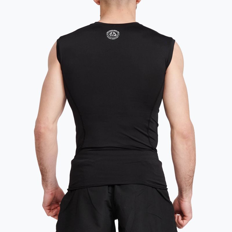 Tricou de antrenament LEONE 1947 Flag negru 3