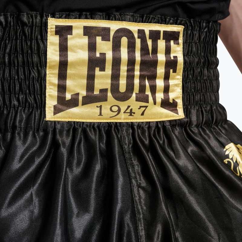 LEONE 1947 Dna Kick-Thai pantaloni scurți de antrenament negru 6