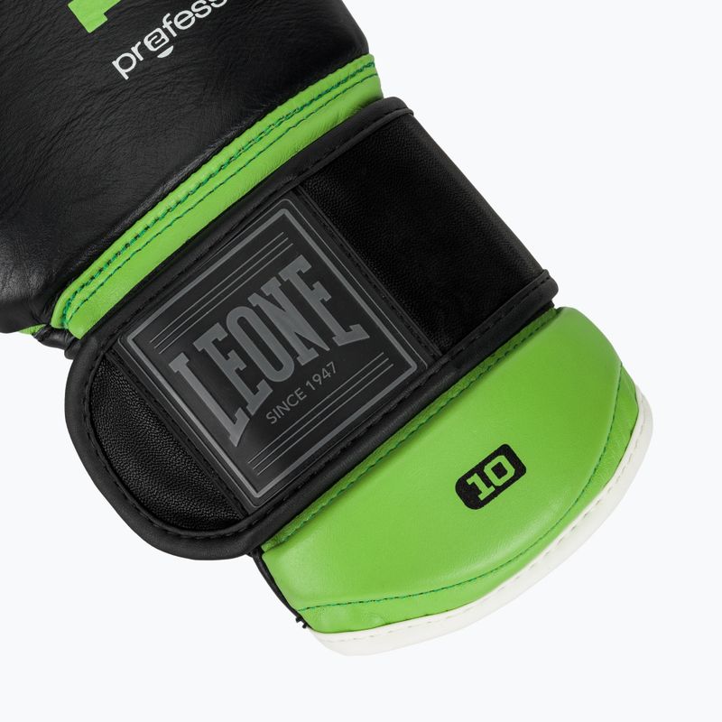 Mănuși de box LEONE 1947 Il Tecnico N3 black/green 7