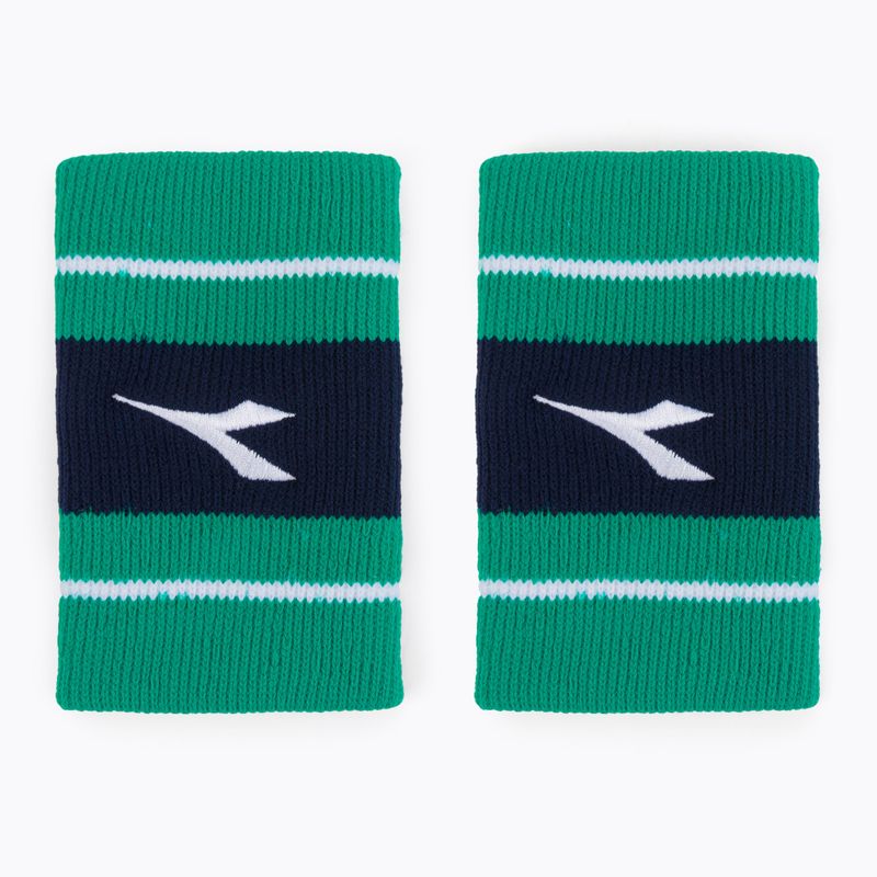 Benzi pentru încheietură Diadora Wristbands Wide Logo 2 buc. verzi DD-103.179117-70134 2