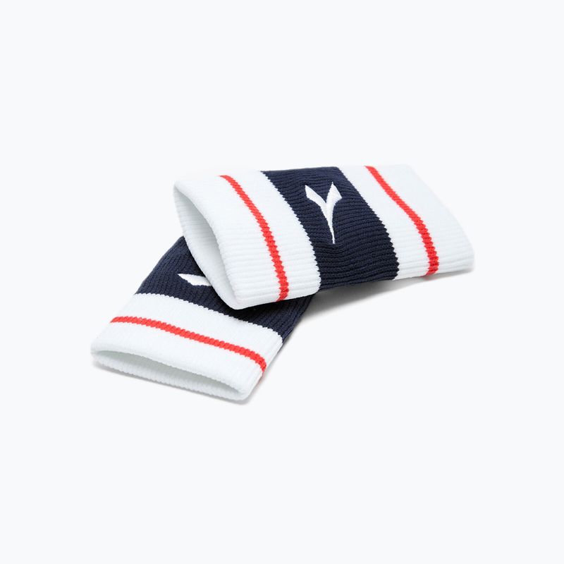 Benzi pentru încheietură Diadora Wristbands Wide Logo 2 buc. albe DD-103.179117-20002 4