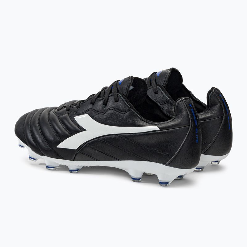 Bărbați Diadora Brasil Elite 2 LT LP12 ghete de fotbal negru și alb DD-101.179061-D0214-40 3