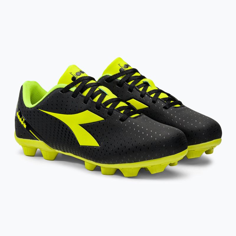 Diadora Pichichi 5 MD Jr ghete de fotbal pentru copii negru DD-101.178796-C0004-35 4
