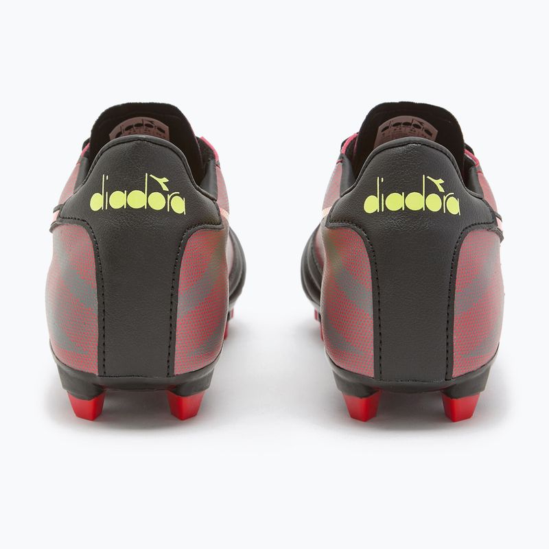 Bărbați Diadora Brasil Elite Veloce R LPU ghete de fotbal negru și roșu DD-101.179181-D0136-39 11