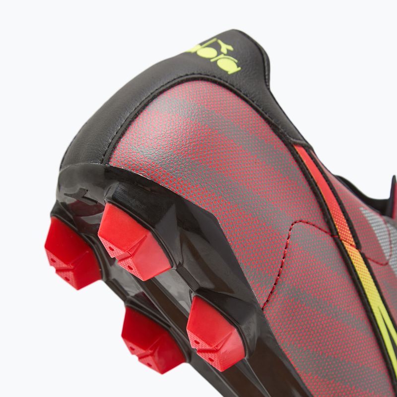 Bărbați Diadora Brasil Elite Veloce R LPU ghete de fotbal negru și roșu DD-101.179181-D0136-39 15