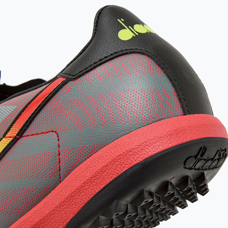 Ghete de fotbal pentru bărbați Diadora Brasil Elite Veloce R TFR negru și roșu DD-101.179182-D0136-40 14