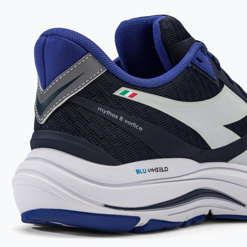 Pantofi de alergare pentru bărbați Diadora Mythos Blushield 8 Vortice albastru marin DD-101.179087-D0244 10