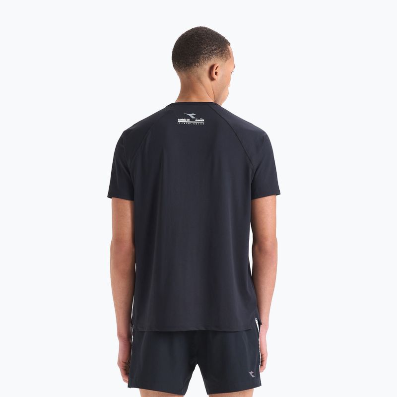 Tricou de alergare Diadora Super Light Be One negru DD-102.179160-80013 pentru bărbați 3