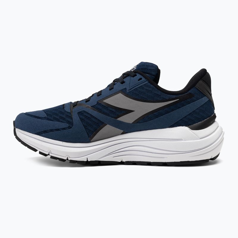 Pantofi de alergare pentru bărbați Diadora Mythos Blushield 8 Vortice albastru opal / argint dd / alb 10