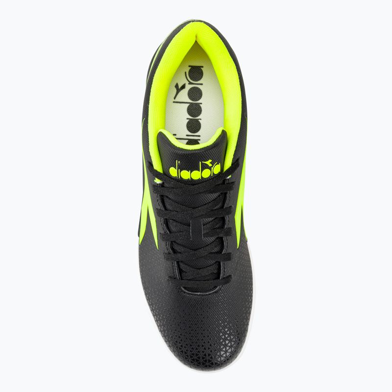 Ghete de fotbal Diadora Pichichi 6 TFR pentru bărbați negru/galben fi dd/alb 6