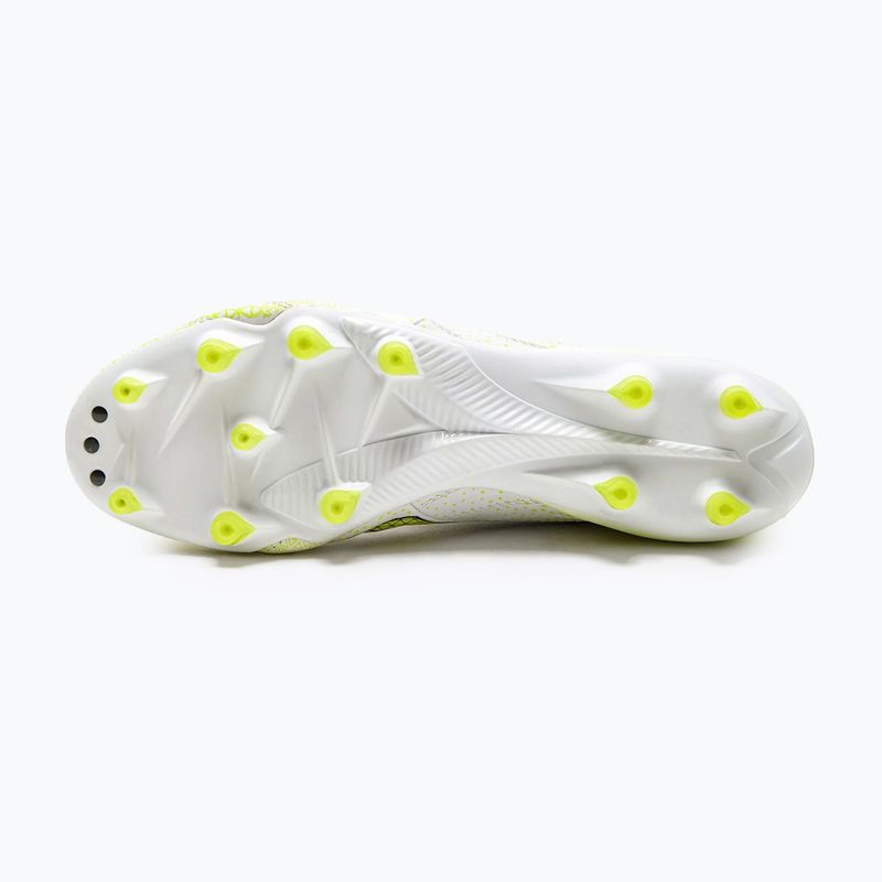 Ghete de fotbal Diadora Brasil Elite Tech GR ITA LPX pentru bărbați, alb/negru/galben-fluo 14