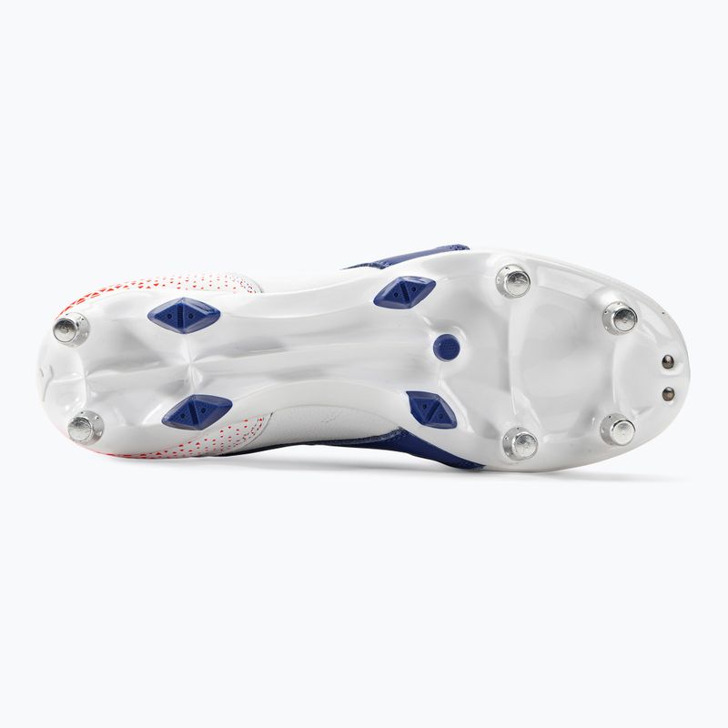 Ghete de fotbal pentru bărbați Diadora Brasil GR LT+ MPH alb/marin 5