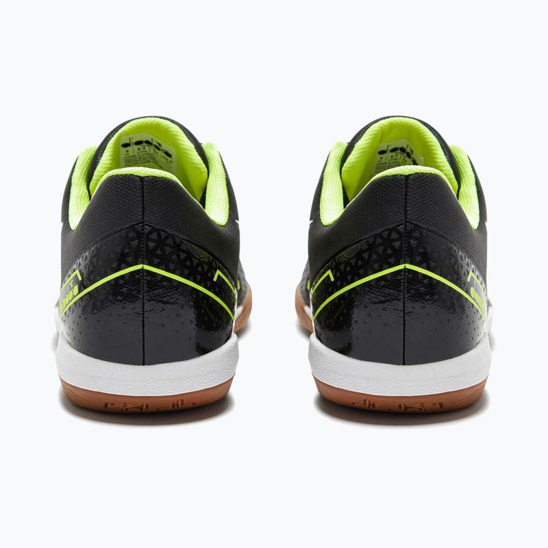 Ghete de fotbal Diadora Pichichi 6 IDR pentru bărbați negru/galben fi dd/alb