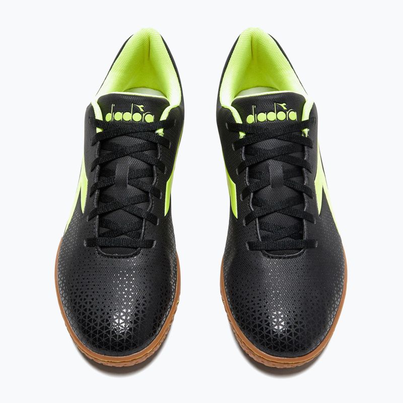 Ghete de fotbal Diadora Pichichi 6 IDR pentru bărbați negru/galben fi dd/alb