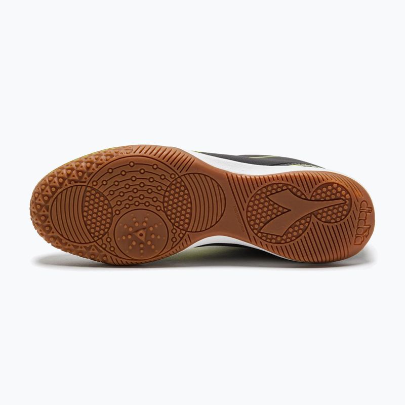 Ghete de fotbal Diadora Pichichi 6 IDR pentru bărbați negru/galben fi dd/alb