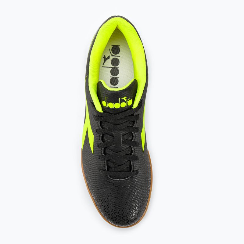 Ghete de fotbal Diadora Pichichi 6 IDR pentru bărbați negru/galben fi dd/alb