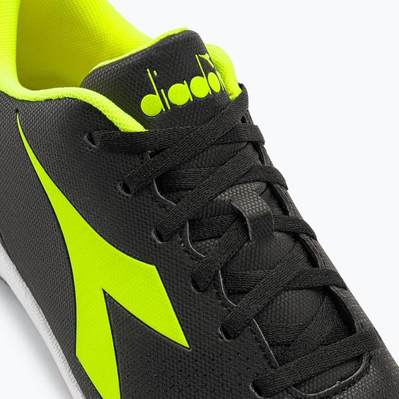 Ghete de fotbal Diadora Pichichi 6 IDR pentru bărbați negru/galben fi dd/alb